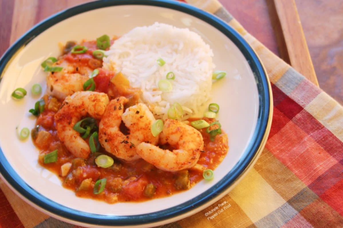 <p>Flipped Out Food</p><p>Make-Ahead Creole-Style Shrimp Étouffée is easy to deliver on a weeknight—like Mardi Gras!—because you make the roux-based sauce in advance.</p><p><strong>Get the recipe: <a href="https://www.flippedoutfood.com/make-ahead-creole-style-shrimp-etouffee/" rel="nofollow noopener" target="_blank" data-ylk="slk:Make-Ahead Creole Style Shrimp Étouffée;elm:context_link;itc:0;sec:content-canvas" class="link rapid-noclick-resp">Make-Ahead Creole Style Shrimp Étouffée</a></strong></p>