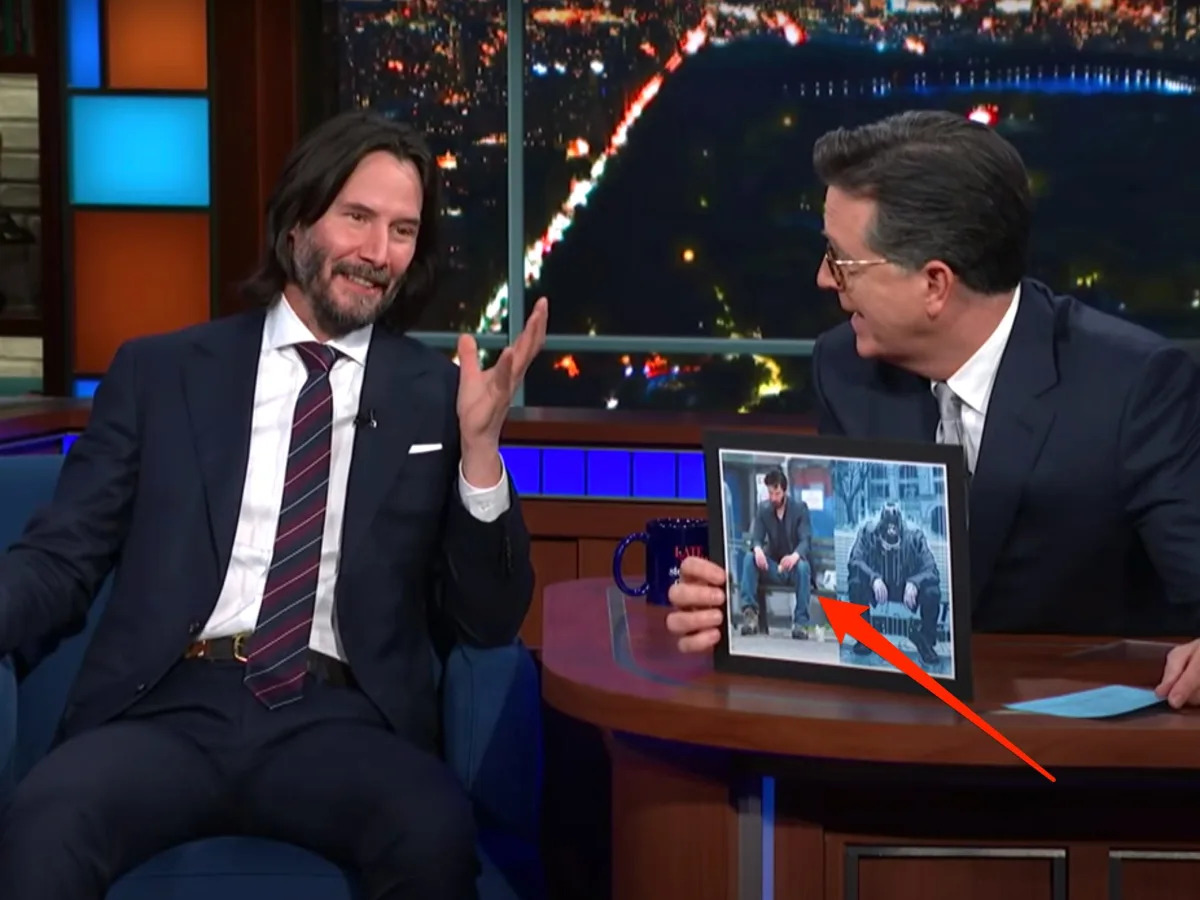 Keanu Reeves weighs in on the infamous 'Sad Keanu' meme: 'I'm just eating a sandwich, man!'