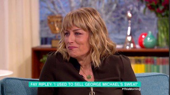Fay Ripley confessed to her former secret side-job on This Morning. (ITV)