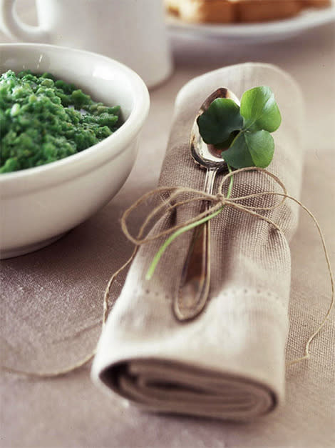 Irish Napkin Decor 