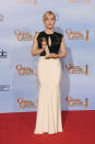 <p><b>Winner of the Golden Globe for Best Performance by an Actress in a Mini-Series or Motion Picture Made for Television</b><br>Kate Winslet, 'Mildred Pierce'</p>