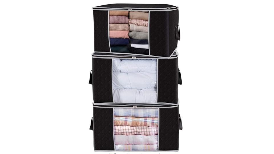 Buyers absolutely adored these clothing storage bags.