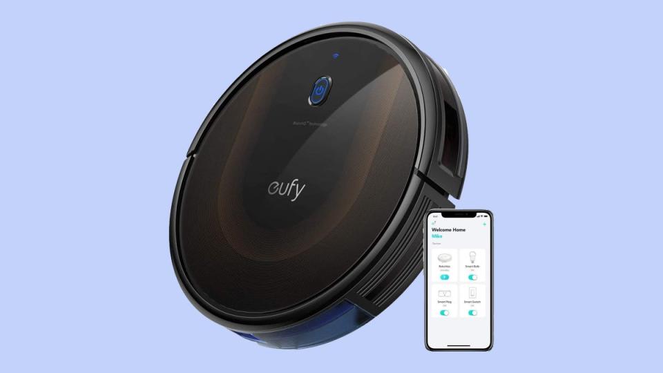Customers love the Eufy 30C robot vacuum for having strong suction power while also running quietly.