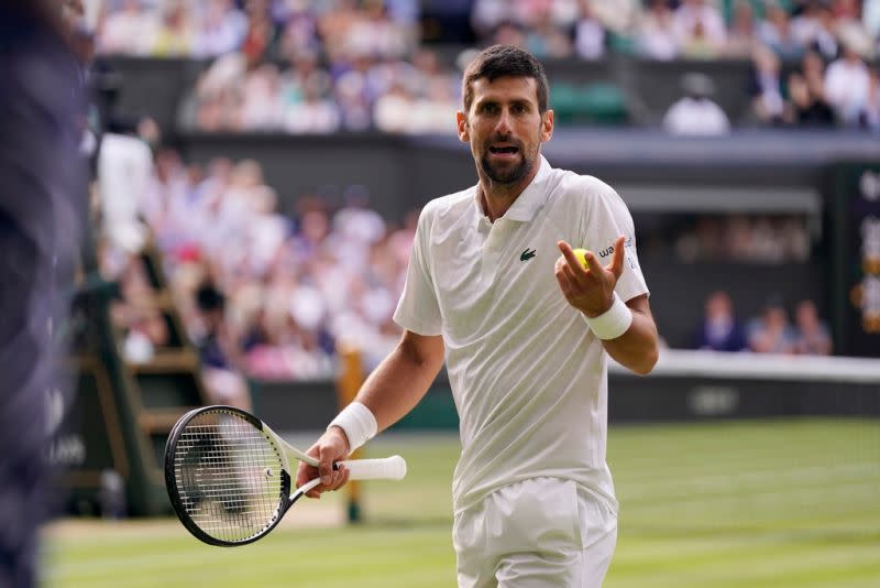 ▲塞爾維亞球王Novak Djokovic錯失生涯第24座大滿貫冠軍，也宣布退出加拿大公開賽，專心養傷。（圖／美聯社／達志影像）