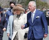 <p>The royal couple then attended an official welcome ceremony at the Confederation Building in Saint Johns.</p>