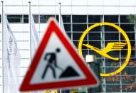 Strike of Germany's cabin crew union UFO at Frankfurt airport