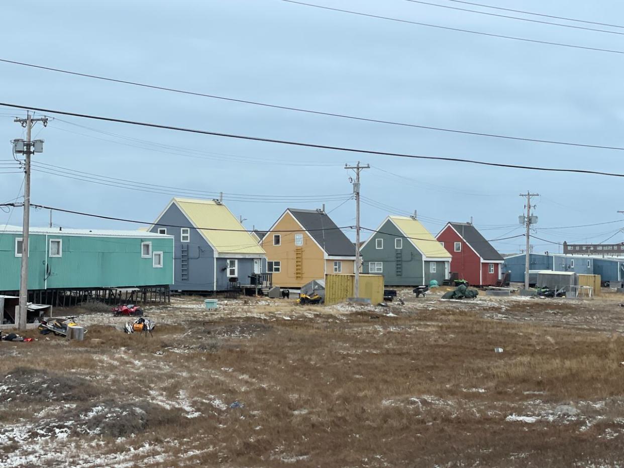 Rankin Inlet, Nunavut, in October 2022. The community's beer and wine store opened in 2021, and some residents are now petitioning to have the store closed. (David Gunn/CBC - image credit)