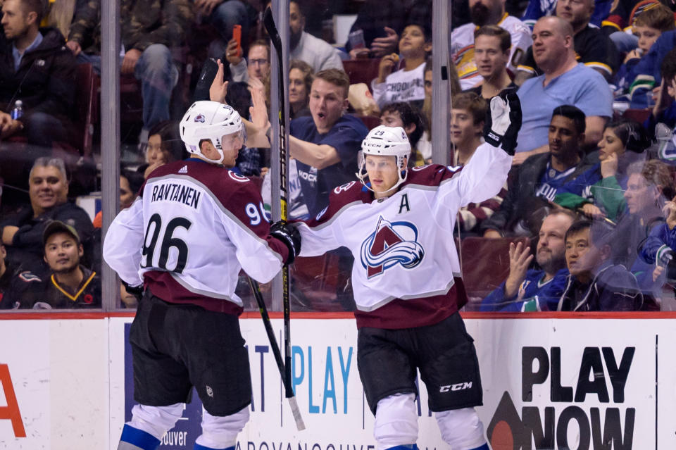 The Avalanche are a trendy pick to make some noise in the Western Conference. (Photo by Derek Cain/Icon Sportswire via Getty Images)