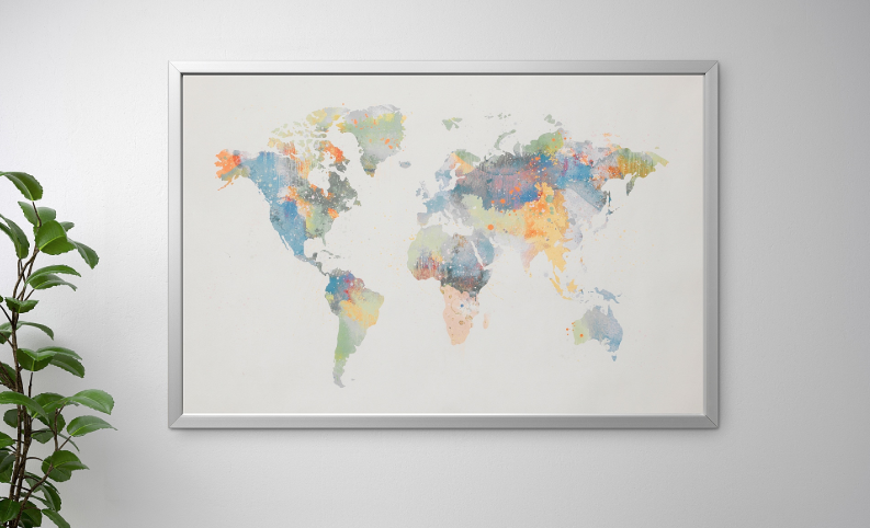 IKEA was still selling the map on its Canadian website as of Friday morning.