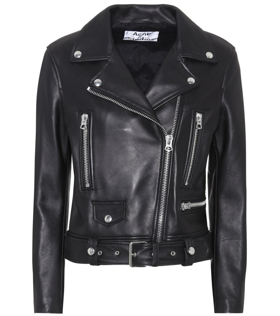 6) Leather Jacket
