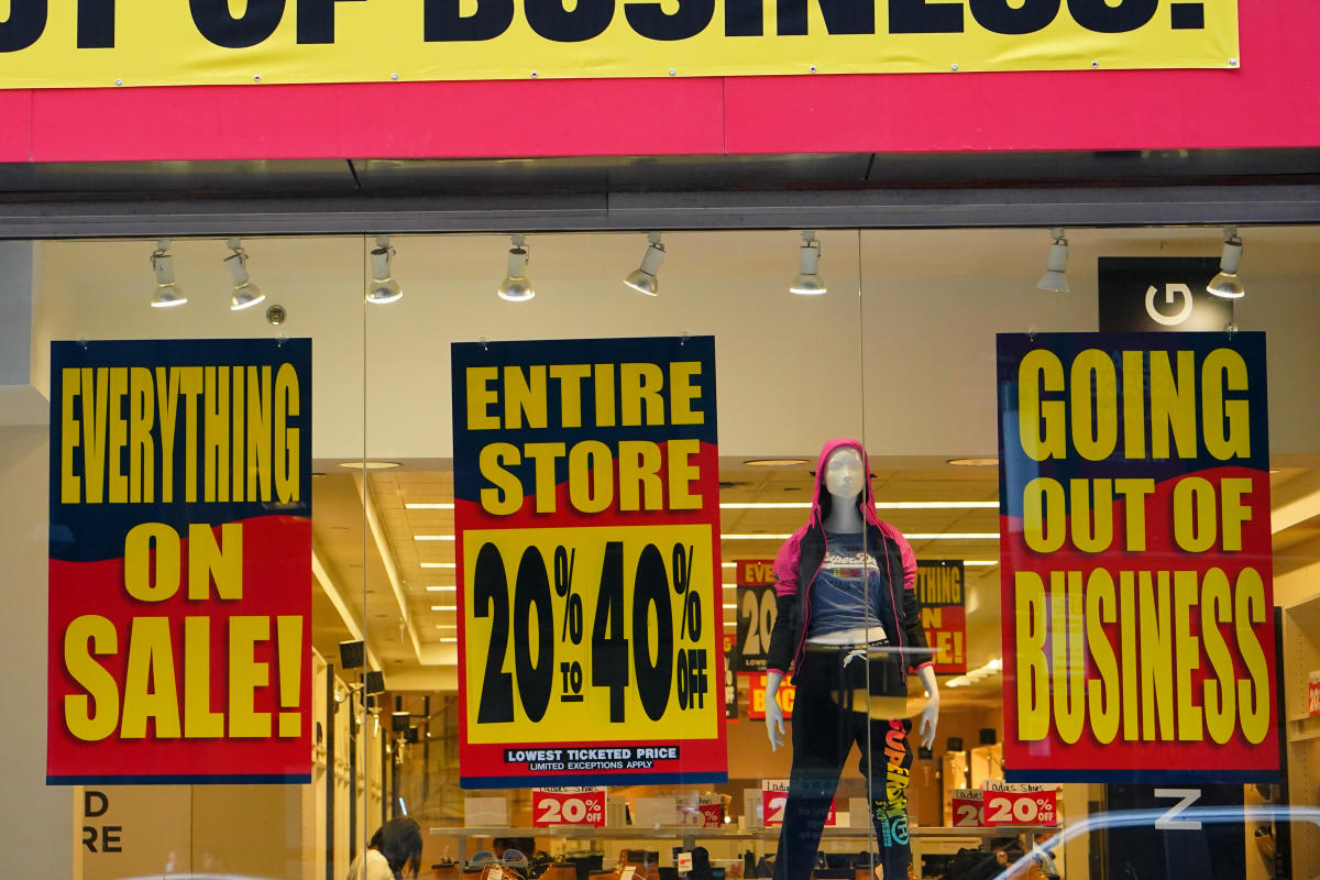 A scary number of retail companies are facing bankruptcy amid the