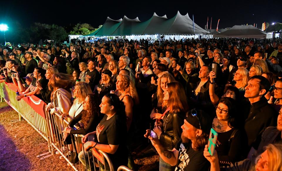 Thunder by the Bay Music & Motorcycle Festival, pictured here in 2022, is set to return Feb. 17-19 to Sarasota Fairgrounds.