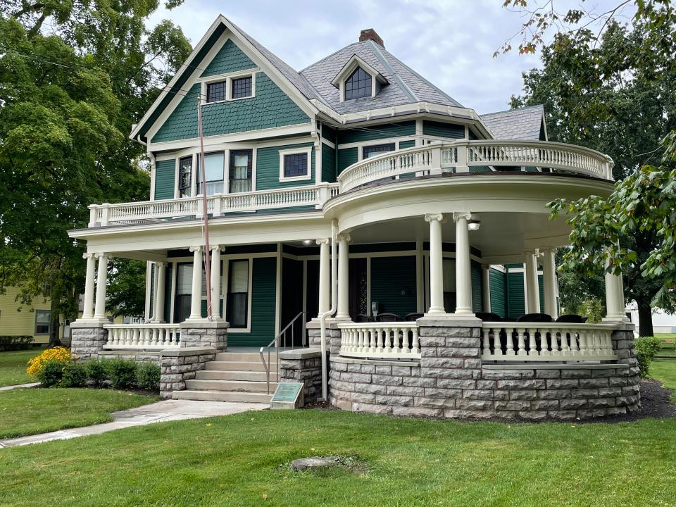 Warren Harding's Marion home is now part of his presidential library and museum.