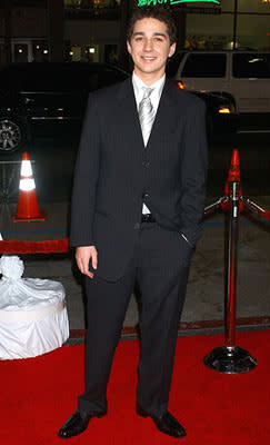 Shia LaBeouf at the Hollywood premiere of Warner Bros. Pictures' Constantine