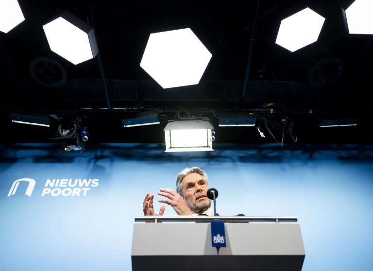 At his first weekly press conference, Schoof denied there was discord within cabinet relationships (Sem van der Wal)