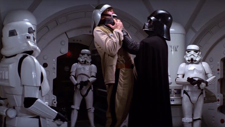 Vader in 'Star Wars: Episode IV — A New Hope' (Lucasfilm)