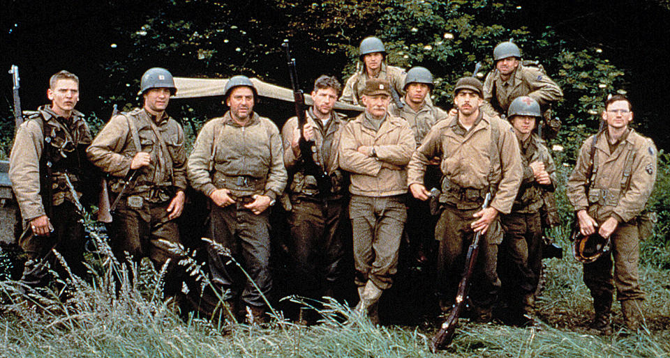 all the soldiers in saving private ryan, minus matt damon