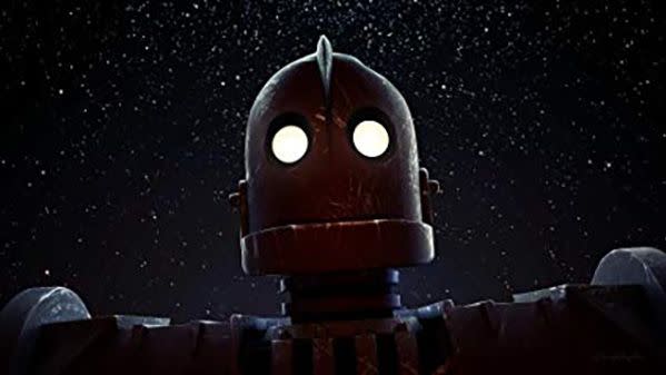 a scene from the iron giant, a good housekeeping pick for best kids movies