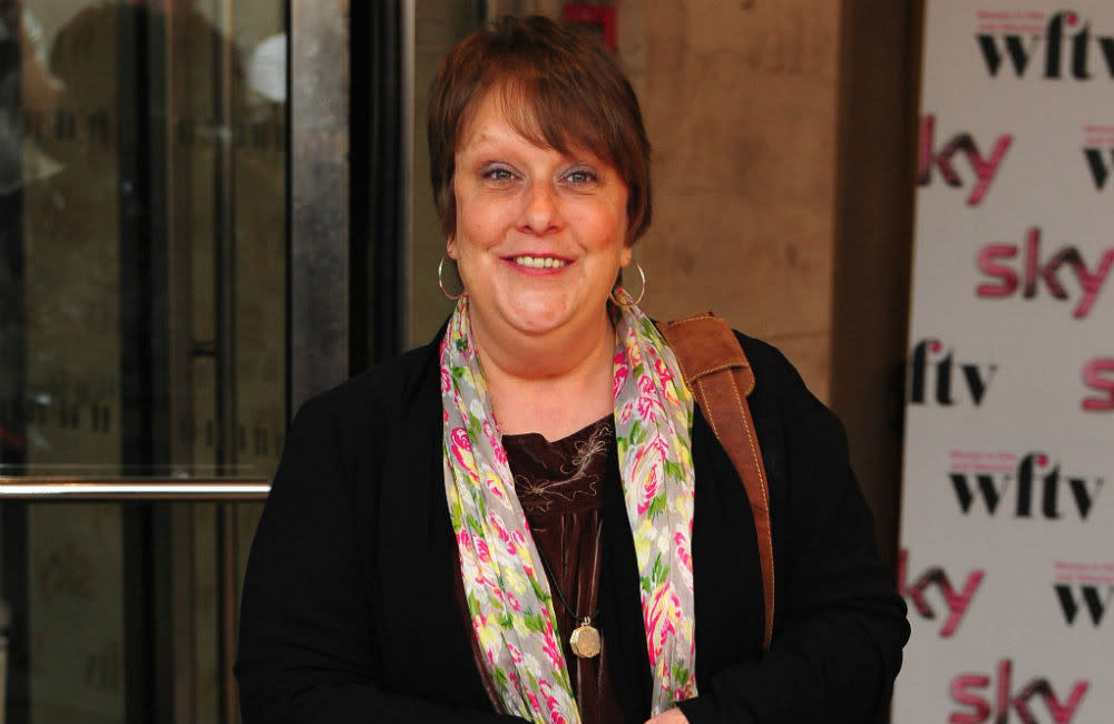 Kathy Burke thinks she is a bit psychic after surreal taxi ride credit:Bang Showbiz