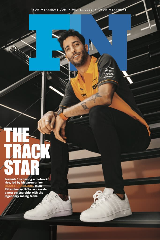 McLaren’s Daniel Ricciardo fronts FN’s July cover. - Credit: Courtesy of McLaren