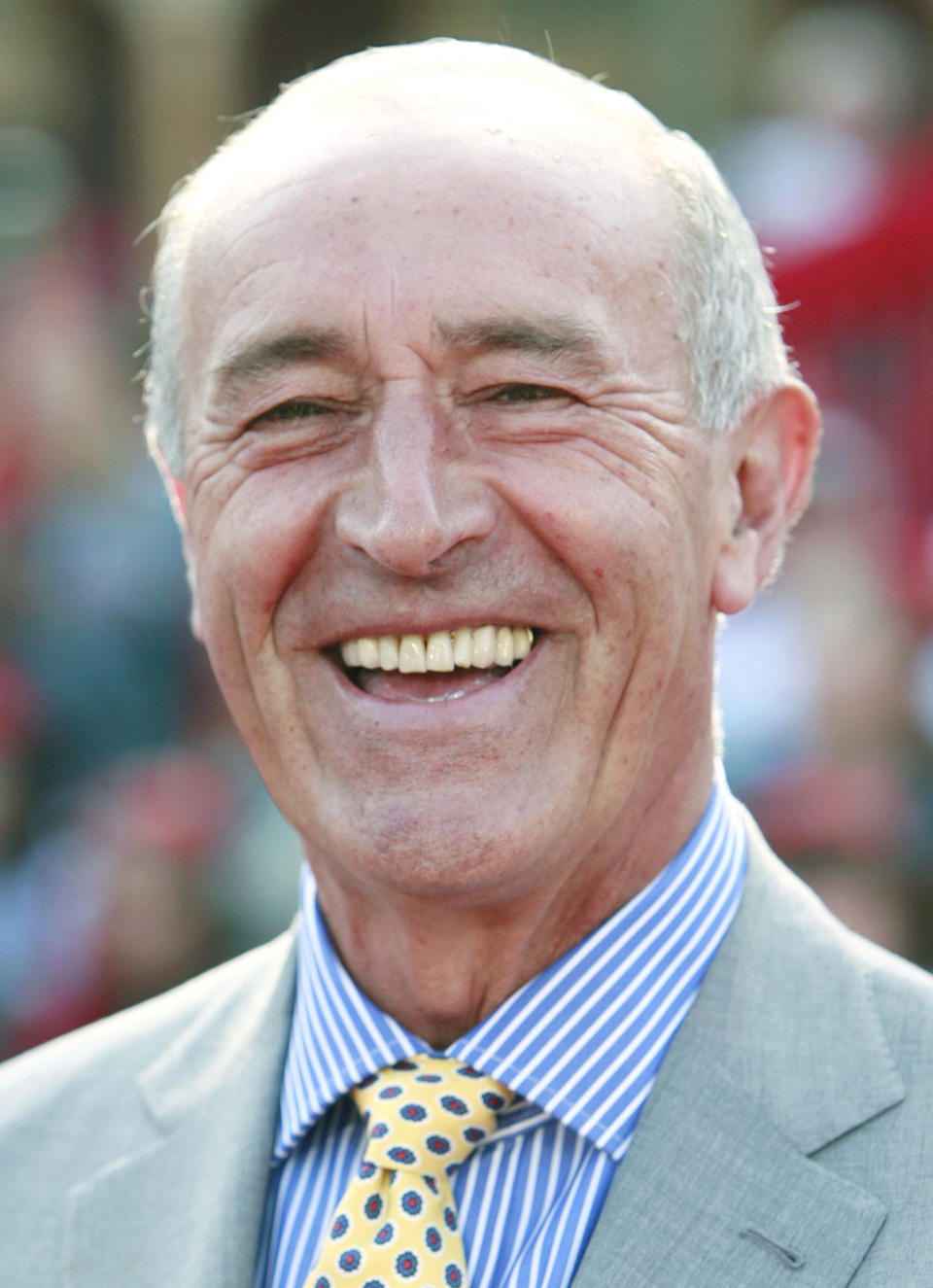 FILE - Len Goodman arrives at the premiere for 'Pirates of the Caribbean: At World's End' in Anaheim, Calif., Saturday, May 19, 2007. Len Goodman, an urbane long-serving judge on “Dancing with the Stars” and “Strictly Come Dancing,” has died, his agent said Monday, April 24, 2023. He was 78. A former dancer, Goodman was a judge on “Strictly Come Dancing” for 12 years from its launch on the BBC in 2004. (AP Photo/Matt Sayles, File)