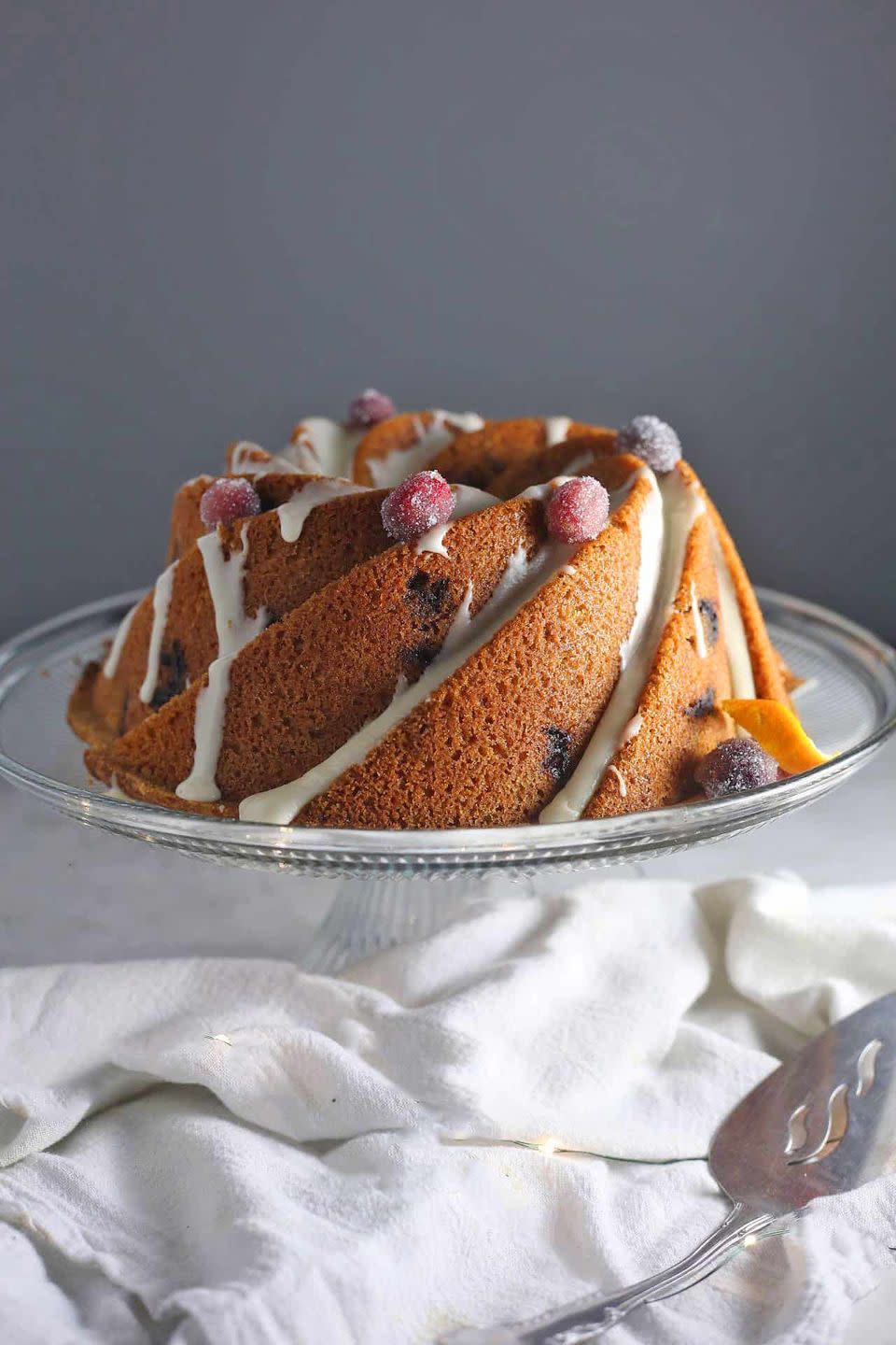 Cranberry-Orange Bundt Cake