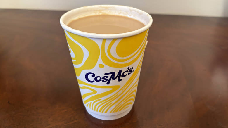 CosMc's mocha latte