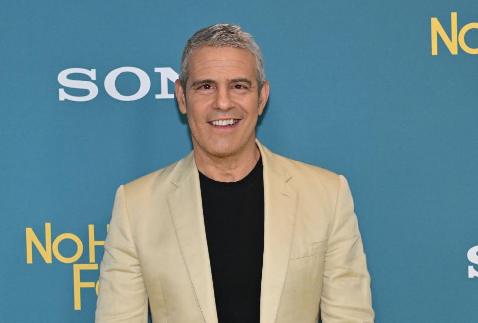 June 20, 2023: US talk show host Andy Cohen arrives for Sony Pictures' "No Hard Feelings" premiere at the AMC Lincoln Square in New York City.