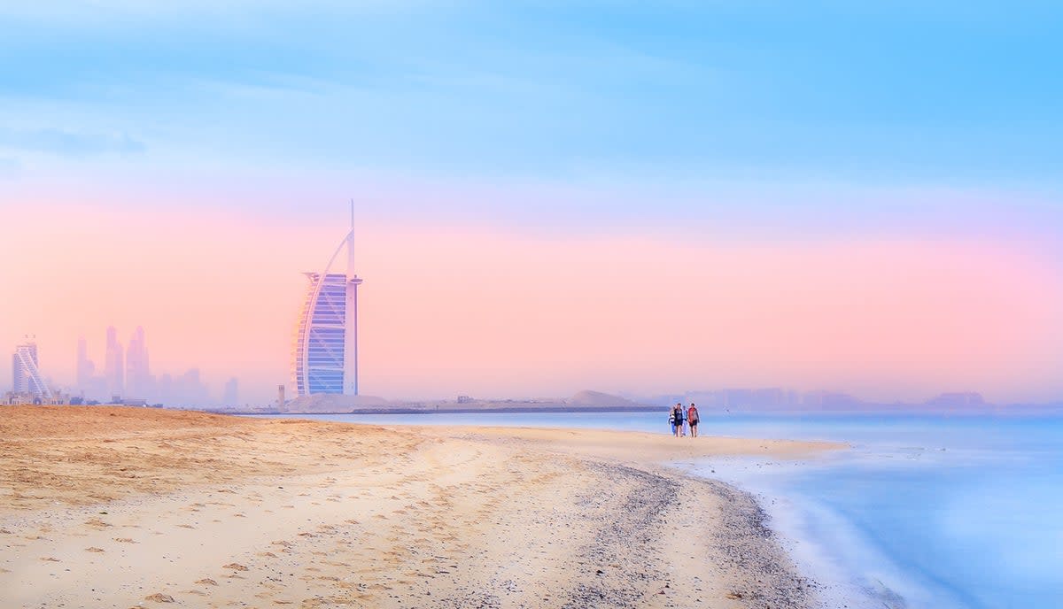 A view of Jumeirah Beach in the morning (Getty Images/iStockphoto)