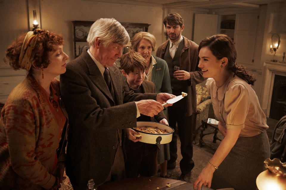 The Guernsey Literary And Potato Peel Pie Society features an all-star cast