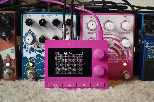 1010music's Razzmatazz is a delightfully pink and pocketable drum