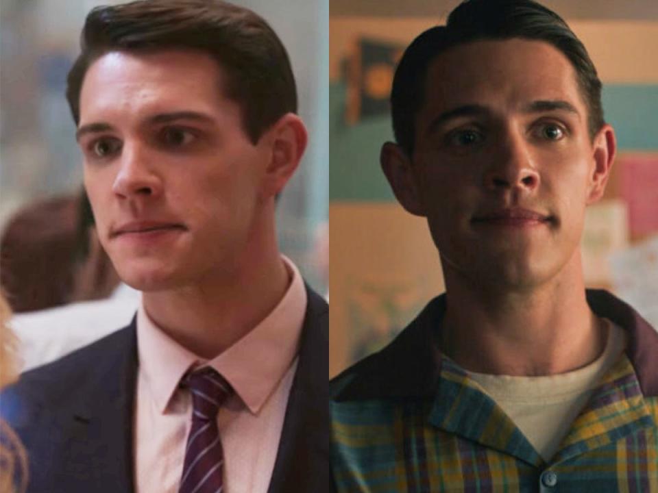 Casey Cott as Kevin Keller on the first and last episodes of "Riverdale."