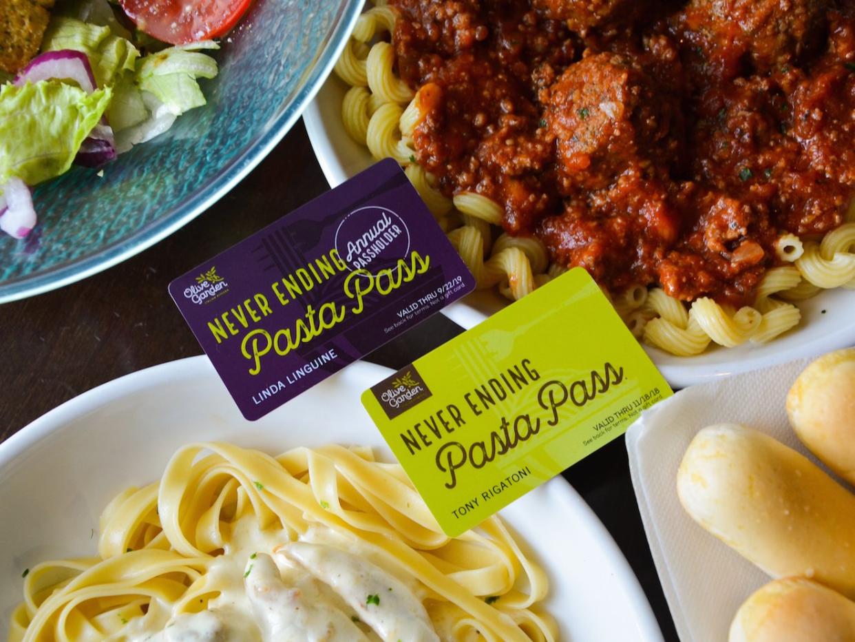 olive garden pasta pass