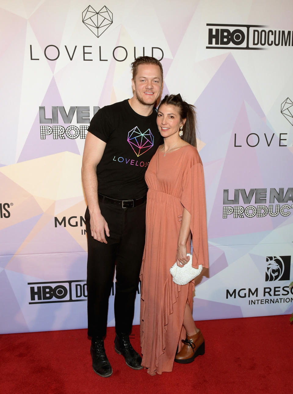 Dan Reynolds and Aja Volkman