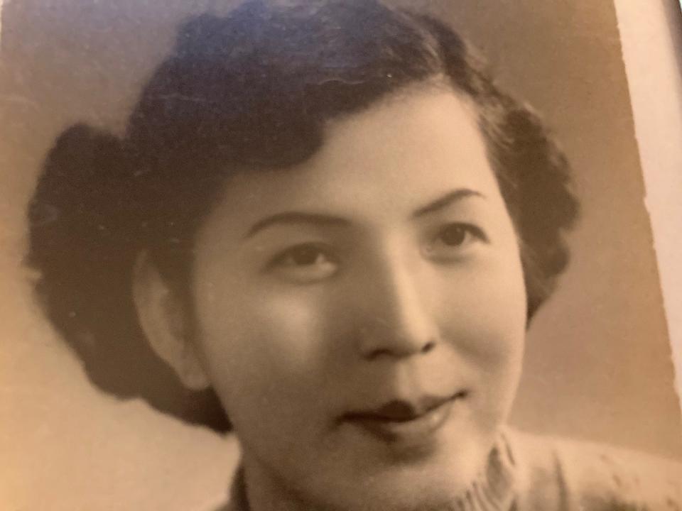 Writer Mary Chao's mother Pao Yin Chao in Shanghai, China.