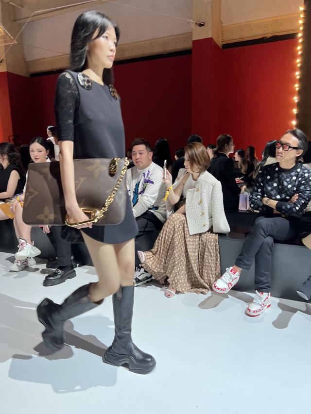 Louis Vuitton brings sneaker boots and a riot of prints to its Resort 2019  show - Her World Singapore