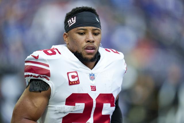 Giants' RB Saquon Barkley focused on legacy, not finances, as season begins  - Big Blue View