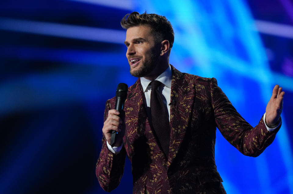 Joel Dommett will host The Masked Dancer. (ITV)