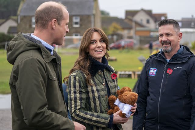 <p>Jane Barlow - WPA Pool/Getty Images</p> Prince William and Kate Middleton in Scotland on Nov. 2, 2023