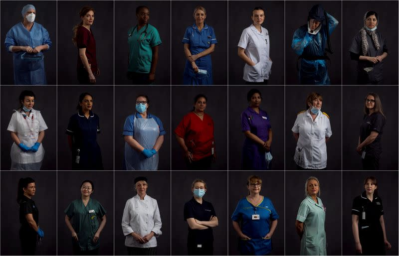 International Women's Day NHS Portraits