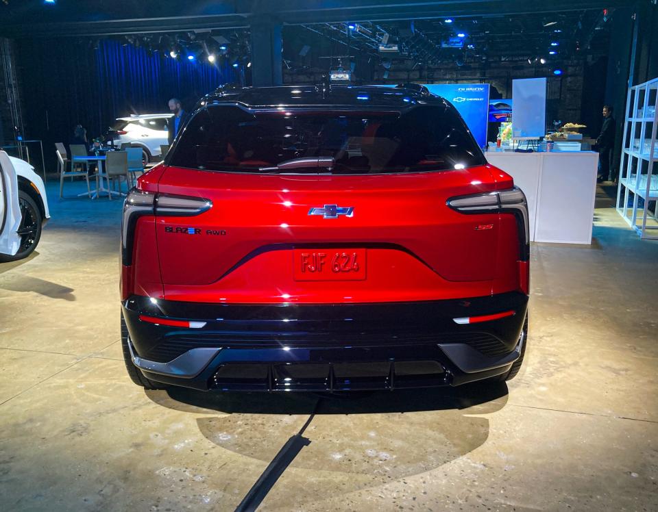 The 2024 Chevrolet Blazer EV SS electric SUV.