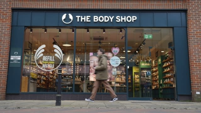 The Body Shop storefront