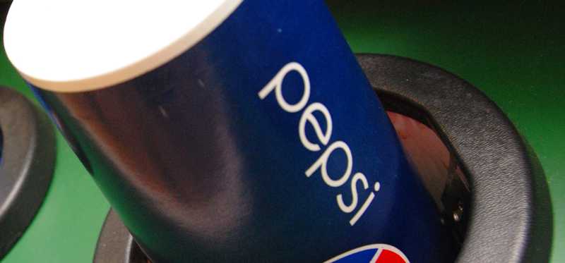 A Pepsi fountain cup