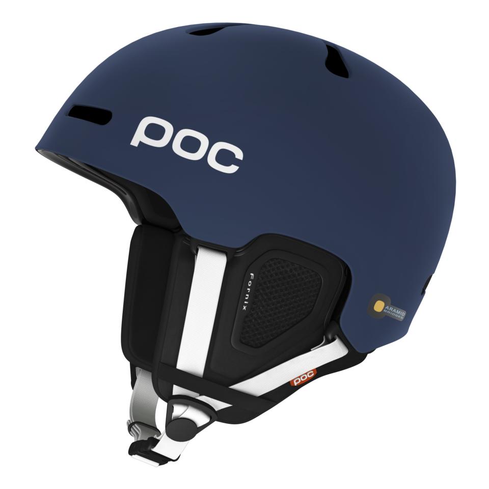 <p><span>Perhaps one of the most important pieces of kit to tick off your list is the helmet. The <a rel="nofollow noopener" href="http://www.pocsports.com/en/product/1538/fornix" target="_blank" data-ylk="slk:POC Fornix;elm:context_link;itc:0;sec:content-canvas" class="link ">POC Fornix </a></span><b>(£125)</b><span> is a great all-round helmet that features an adjustable system for dialling-in fit, so it stays safe and comfortable in place. It's available in 14 colours and there's also a kids' version. Lightweight, reinforced and well-ventilated, it provides a high level of protection. No wonder it's the choice of many pro athletes. [Photo: POC Sports]</span> </p>