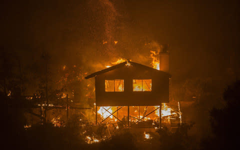 wildfire donald trump state of emergency california - Credit: David McNew/Getty Images