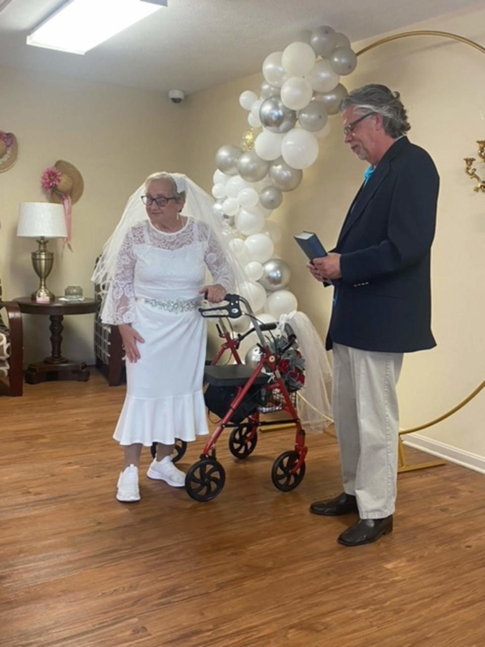 77-Year-Old Ohio Woman Dorothy Fideli Marries Herself (Courtesy Donna Pennington)