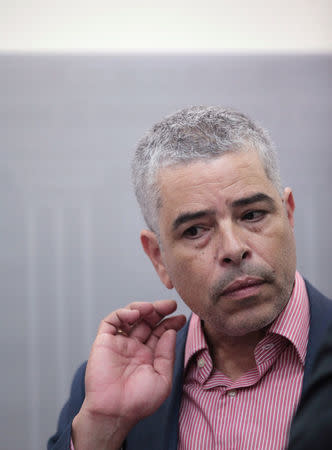 Ricardo Ramos, executive director of the Electric Power Authority of Puerto Rico (PREPA), addresses the media during a news conference, in San Juan, Puerto Rico November 2, 2017. REUTERS/ Alvin Baez