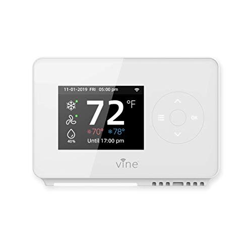 Honeywell Home RTH6580WF 7-Day Programmable White Thermostat with Wi-Fi  Compatibility in the Smart Thermostats department at