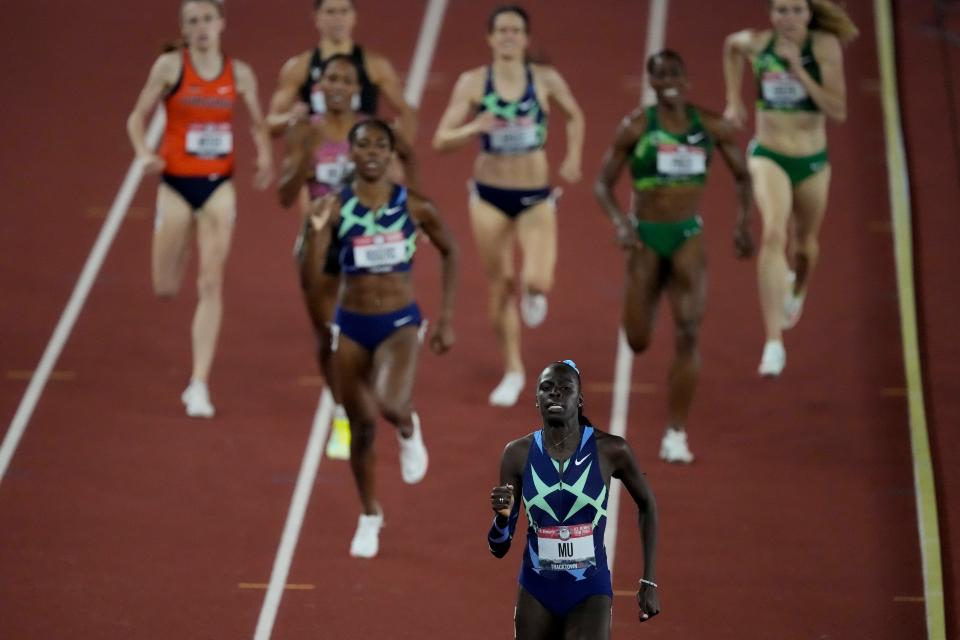 Middle distance runner Athing Mu is a track and field prodigy who, at 19, has the second fastest time ever run by an American, and the fastest run by anyone this year.