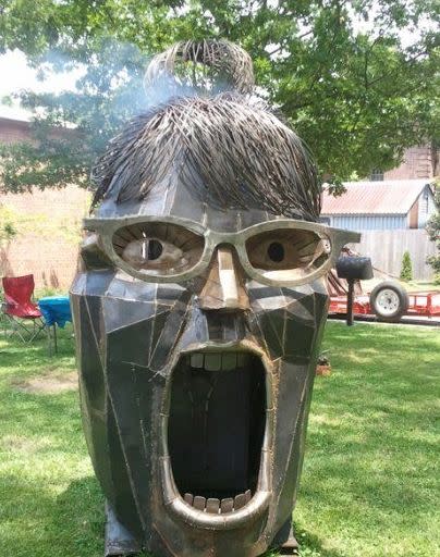 Sarah Palin sculpture